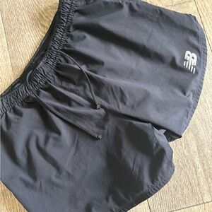 New Balance Men's RC Split Short 5" in black.